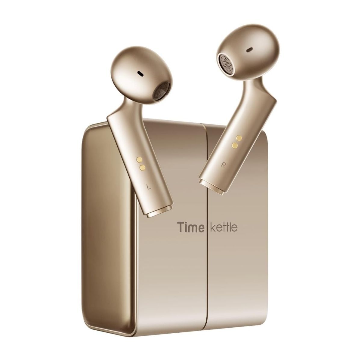 TIMEKETTLE - Timekettle - Auriculares de Traducción W4 En Tiempo Real Interprete Ai - Gold