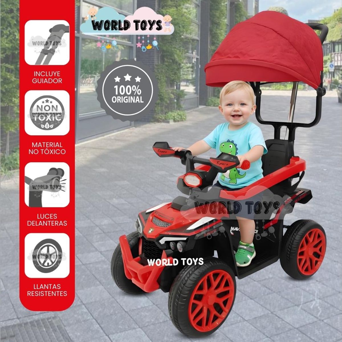 Baby - Correpasillo Guiador «MAVERICK II» Edición Especial Red
