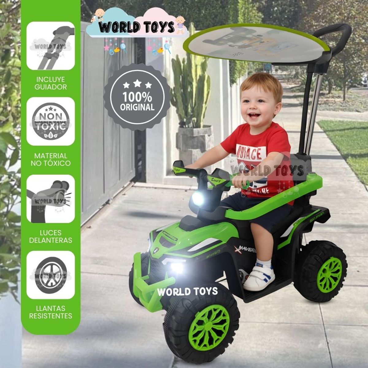 BABY - Correpasillo Guiador «MAVERICK LITE» Edición Especial Green