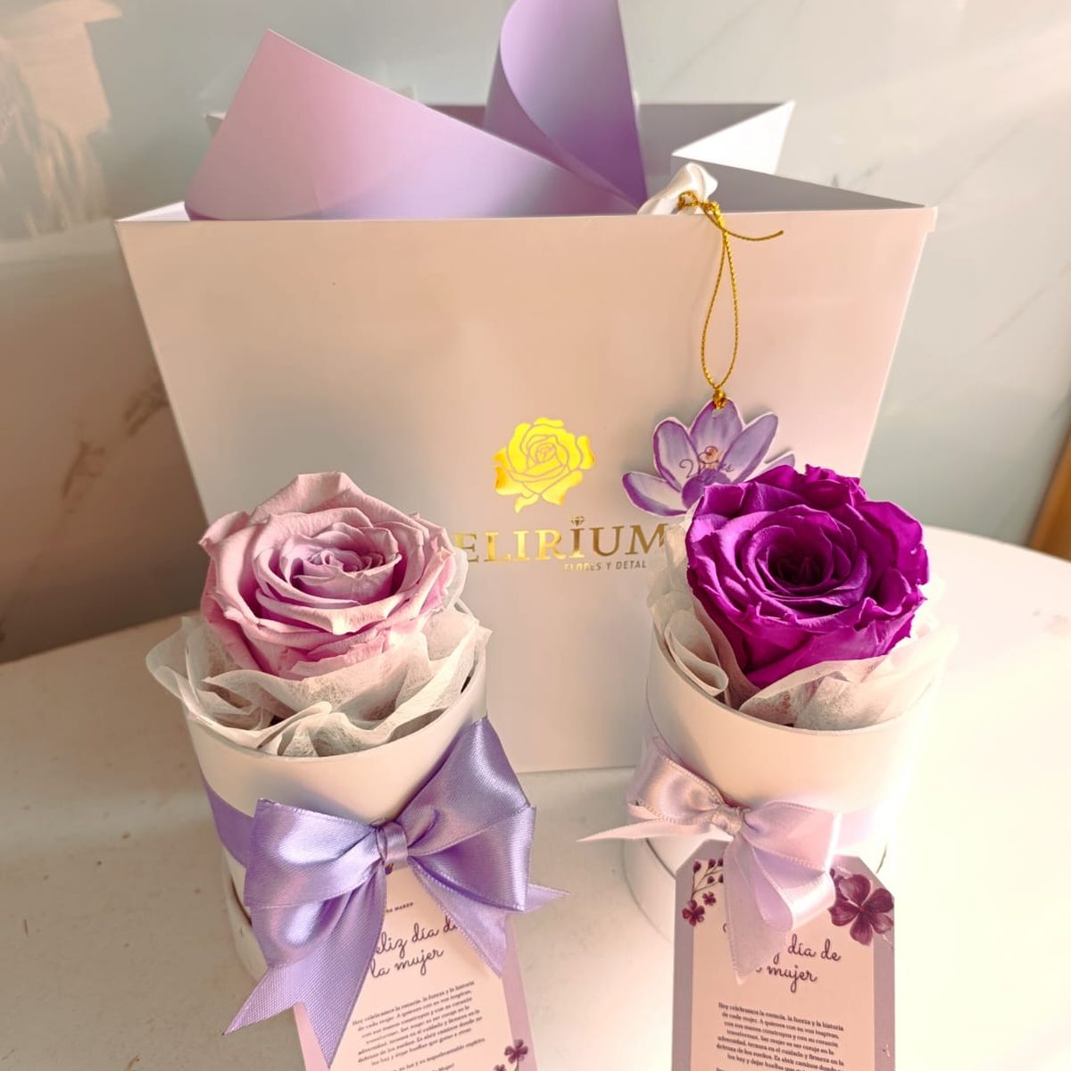 GENERICO - Rosa preservada Deluxe