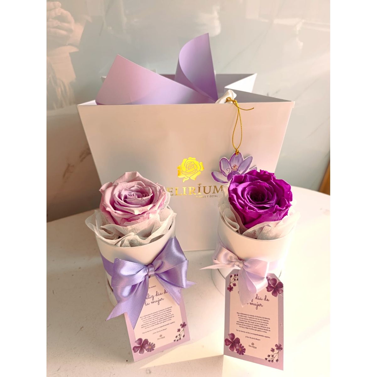 GENERICO - Rosa preservada Deluxe