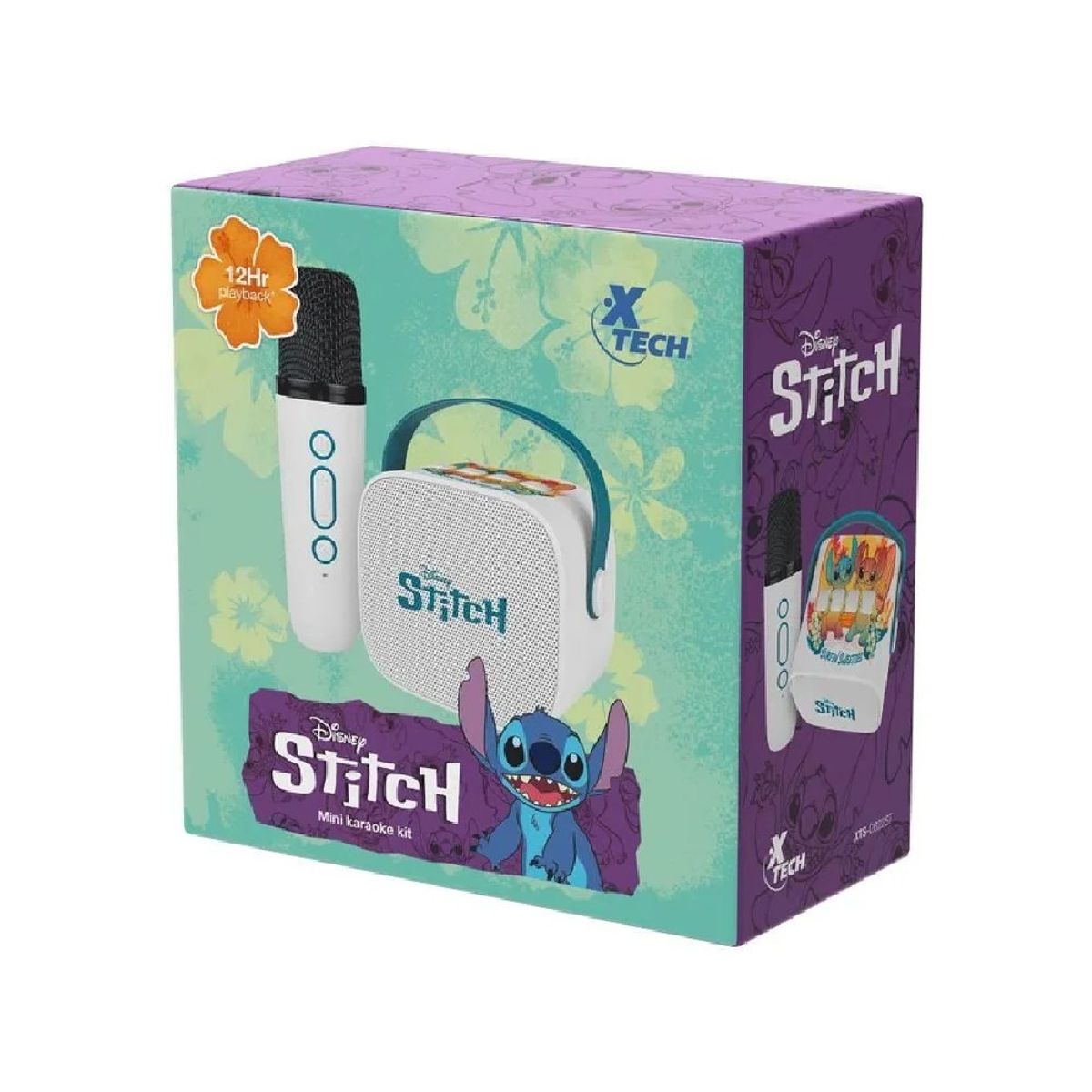 XTECH - Parlante Xtech Karaoke Bluetooth Stitch XTS-D622ST