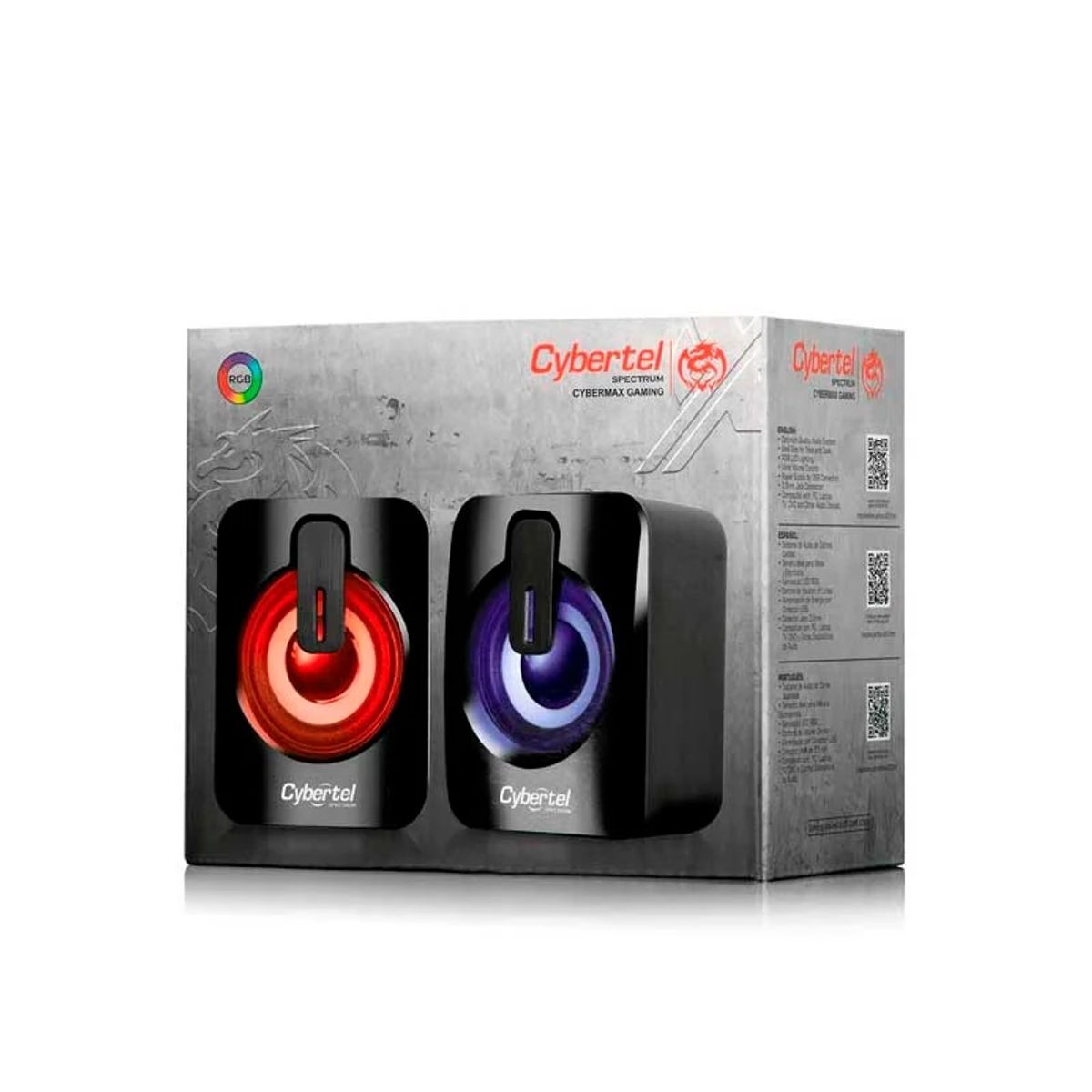 CYBERTEL - PARLANTE CYBERTEL SPECTRUM CBX S303 RGB