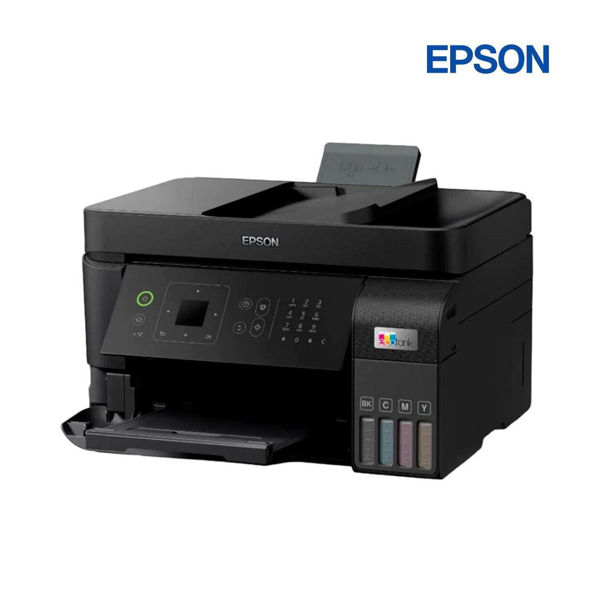EPSON - Impresora Impresora Multifuncional Epson EcoTank L5590 Imprime Escanea Copia Fax USB LAN Wi-Fi
