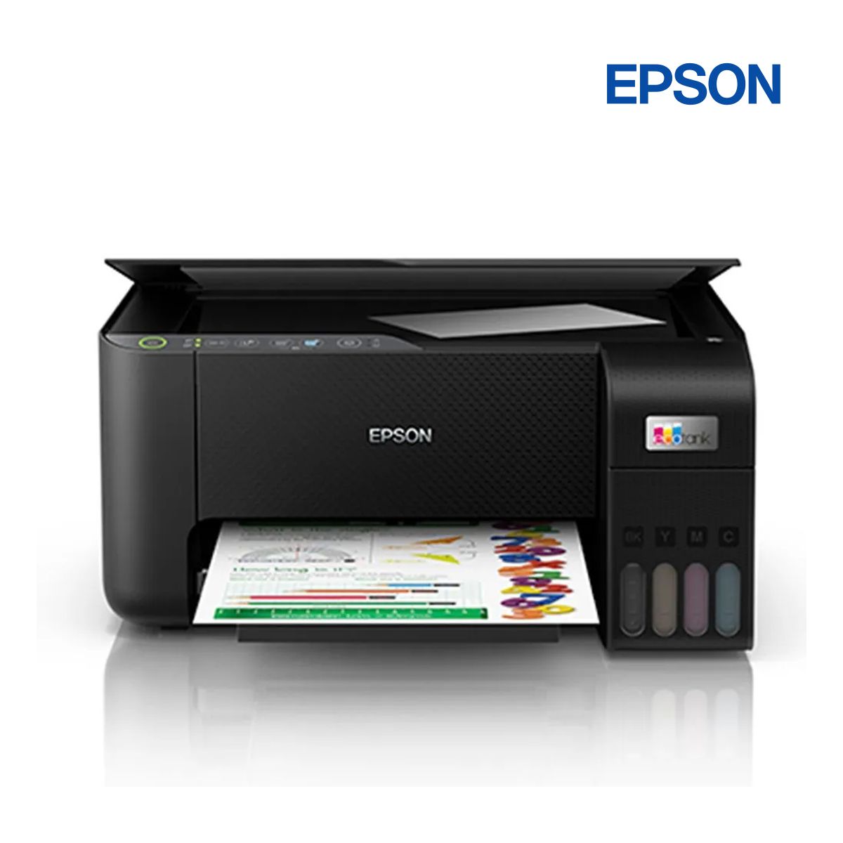 EPSON - Impresora Multifuncional de tinta Epson L3250 USB de alta velocidad compatible con USB 2.0