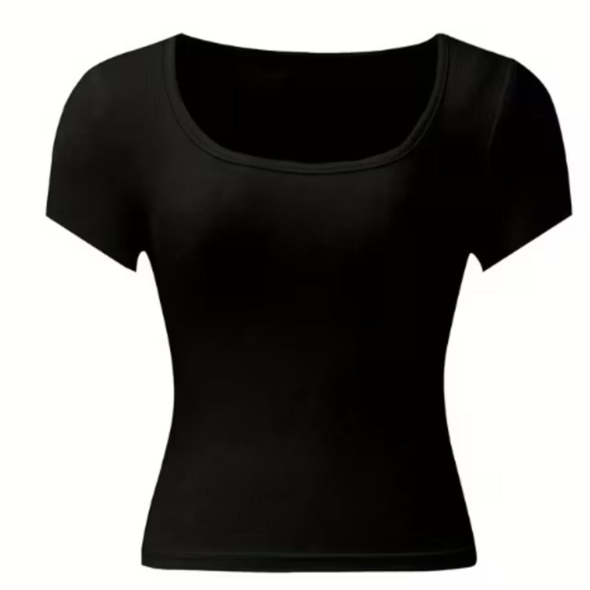 GENERICO - polo cuello redondo de algodón strech