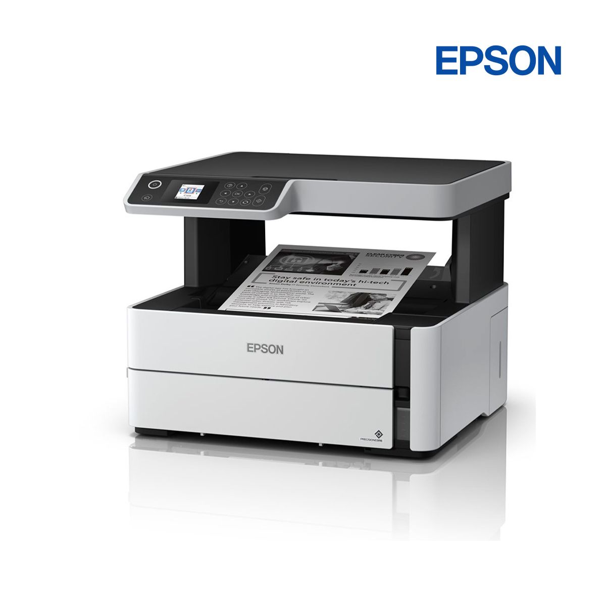 EPSON - Impresora Multifuncional de tinta Epson EcoTank ET-M3170 imprime escanea copia fax USB LAN WiFi