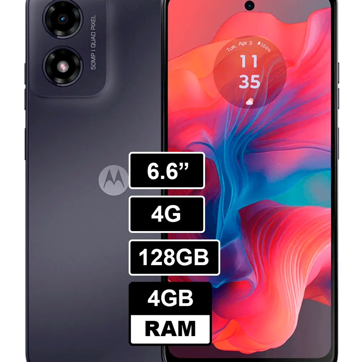 MOTOROLA - CELULAR MOTOROLA G04S 4RAM 128GB