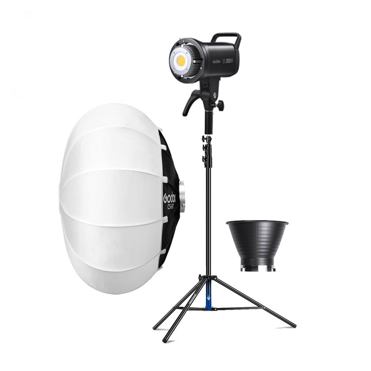 GODOX - Luz Continua Godox SL100D + Parante + Softbox CS-65T