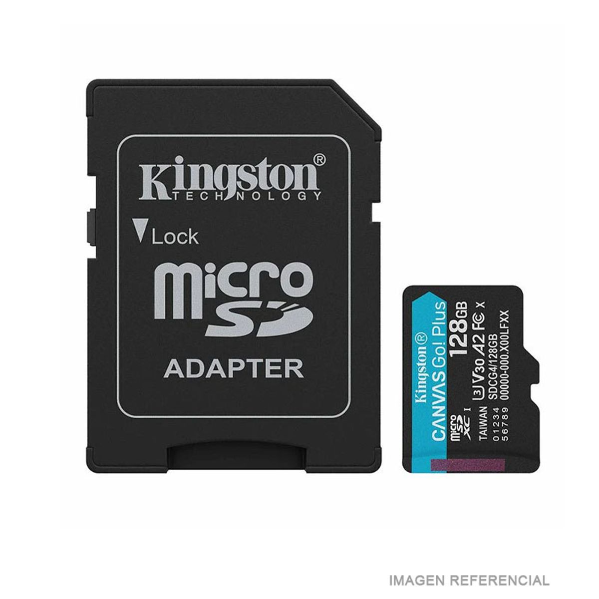 KINGSTON - MEMORIA KINGSTON MICRO SD 128GB SDCS3 CLASE 10