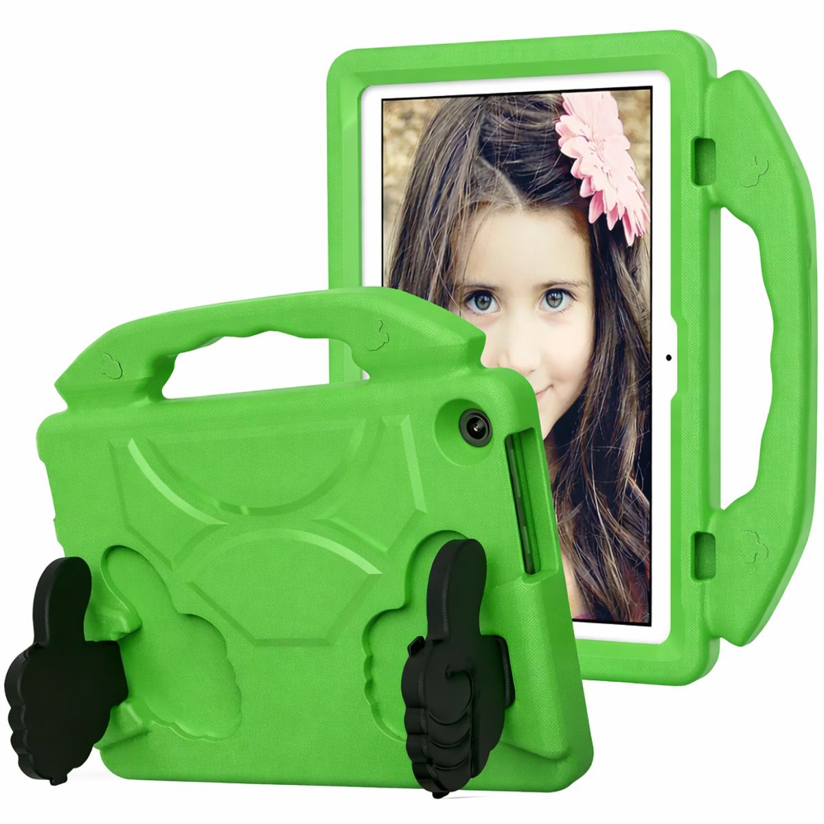 GENERICO - FUNDA OKEY ANTISHOCK TABLET LENOVO M10 505 VERDE