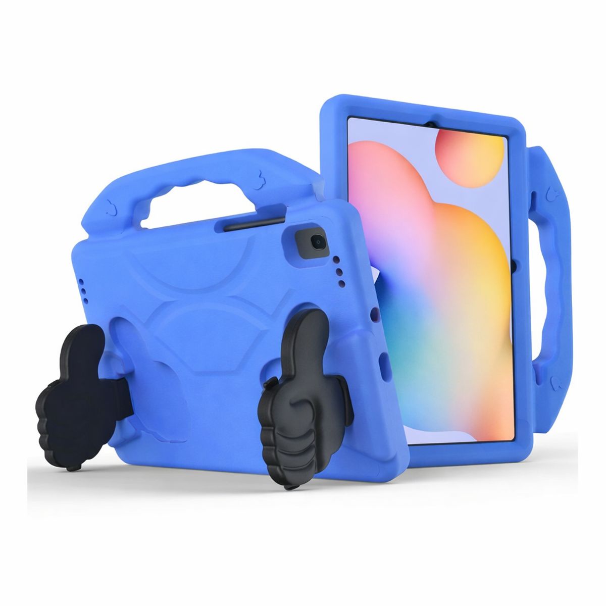 GENERICO - FUNDA OKEY ANTISHOCK TABLET SAMSUNG S6 LITE AZUL
