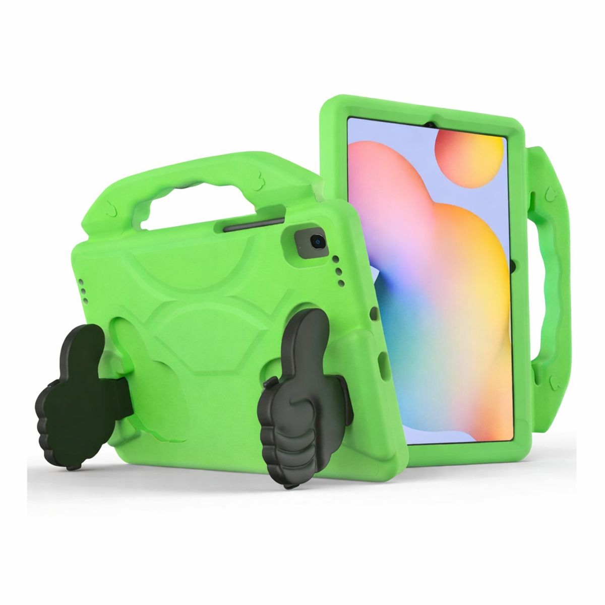 GENERICO - FUNDA OKEY ANTISHOCK TABLET SAMSUNG S6 LITE VERDE