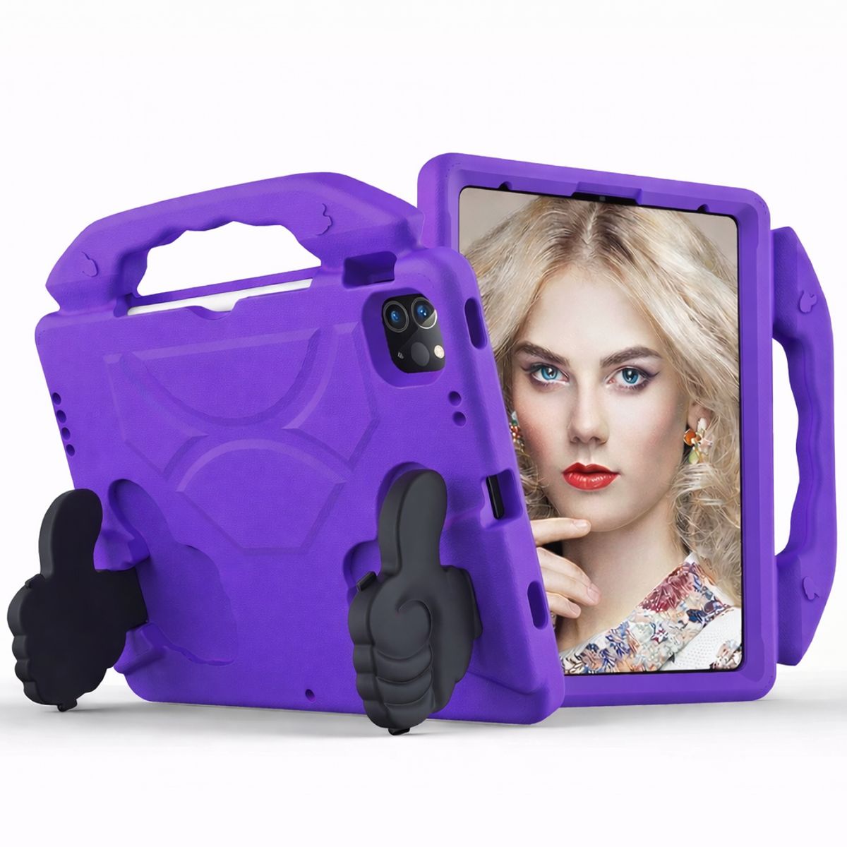 GENERICO - FUNDA OKEY ANTISHOCK TABLET XIAOMI PAD 6 MORADO