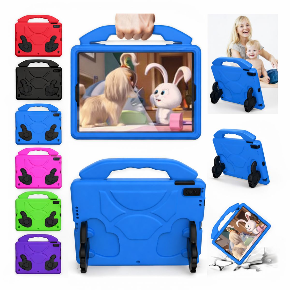 GENERICO - FUNDA OKEY ANTISHOCK TABLET XIAOMI PAD 6 MORADO