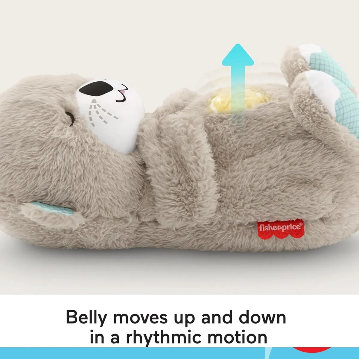 FISHER PRICE - Muñeco Nutria Fisher-Price Soothe Respiracion sonido Bebe