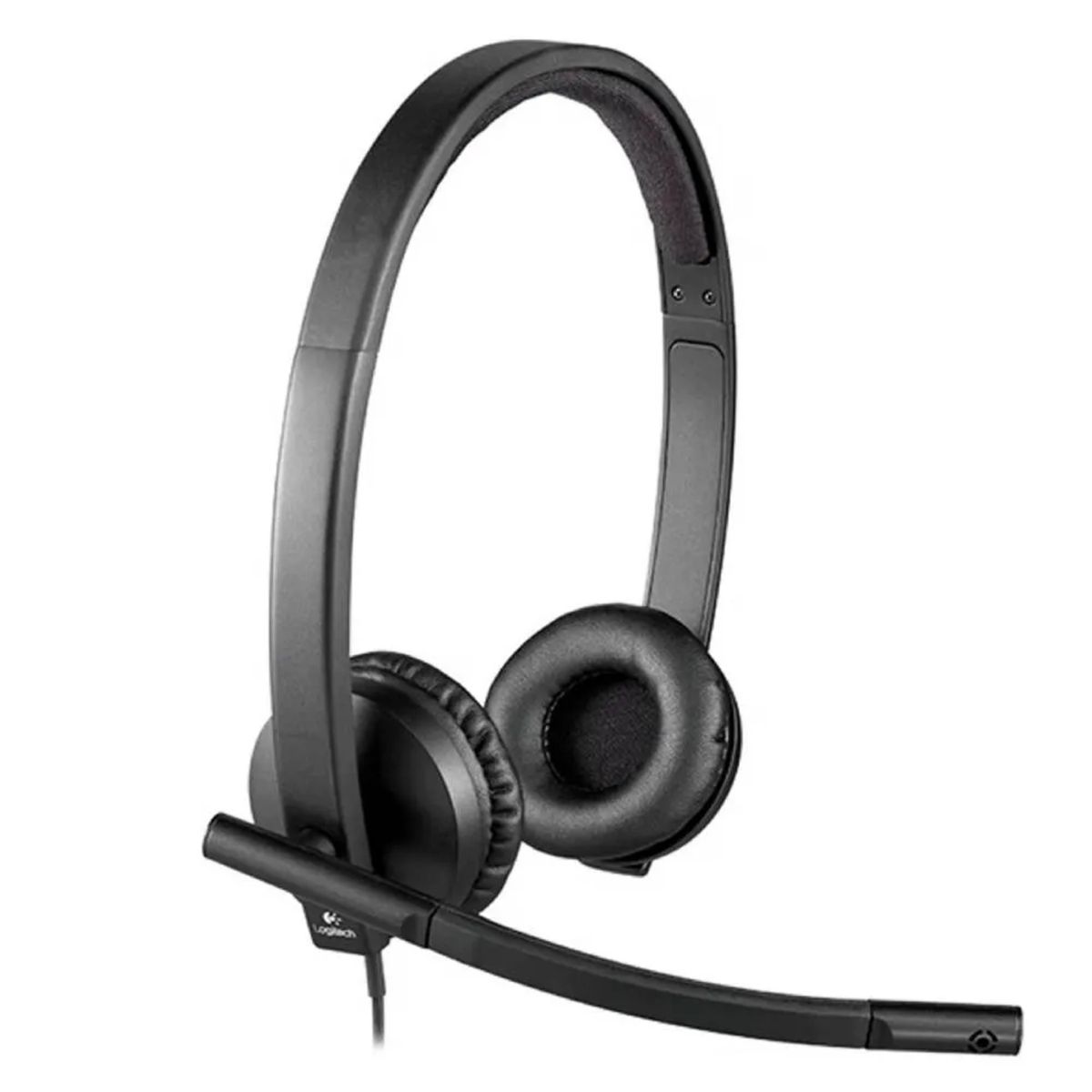 LOGITECH - Audífono CMicrof Logitech B2B H570E Usb Stereo Negro 981-000574