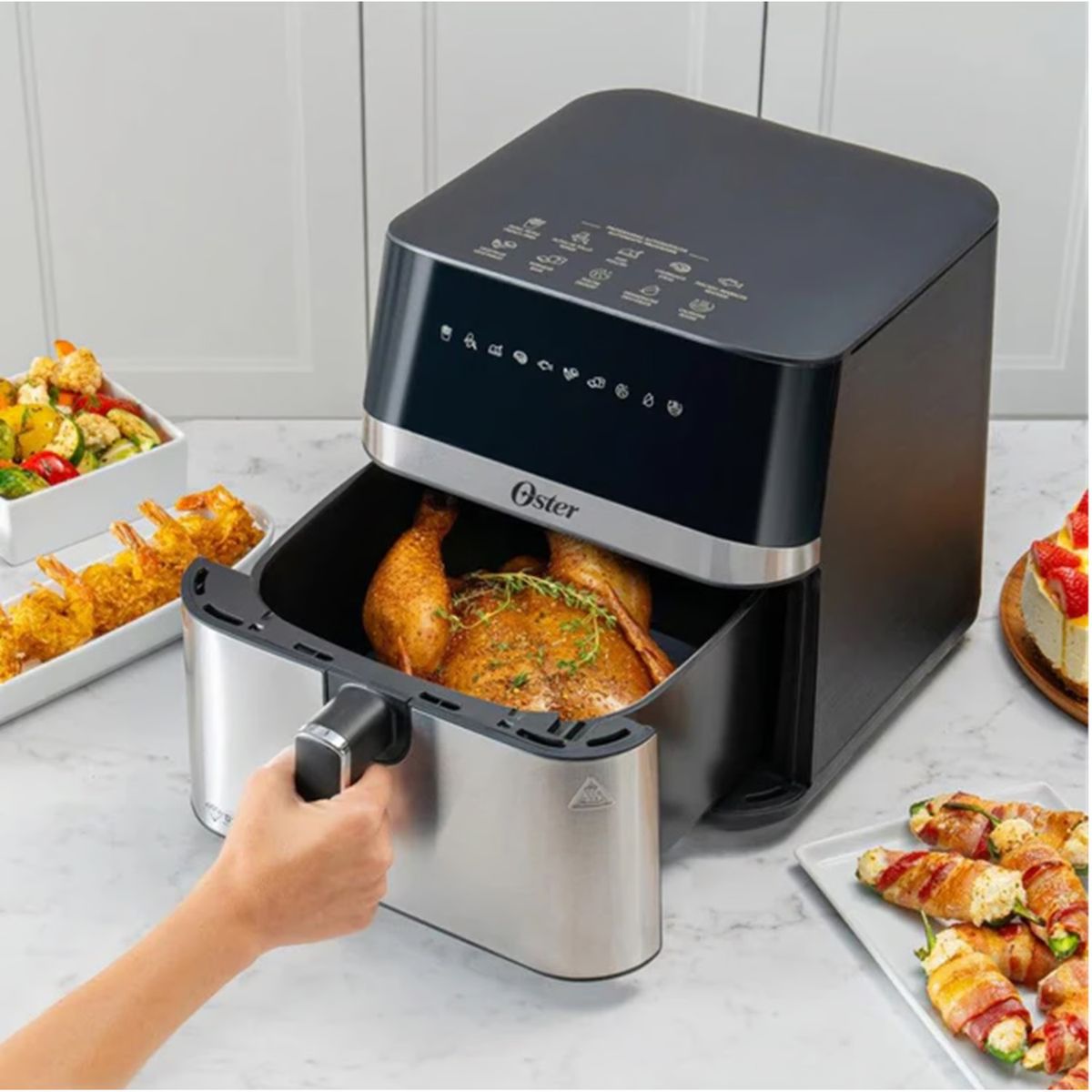 OSTER - Freidora de Aire Digital Oster DiamondForce 7.5 Lts CKSTAF75DSSDF