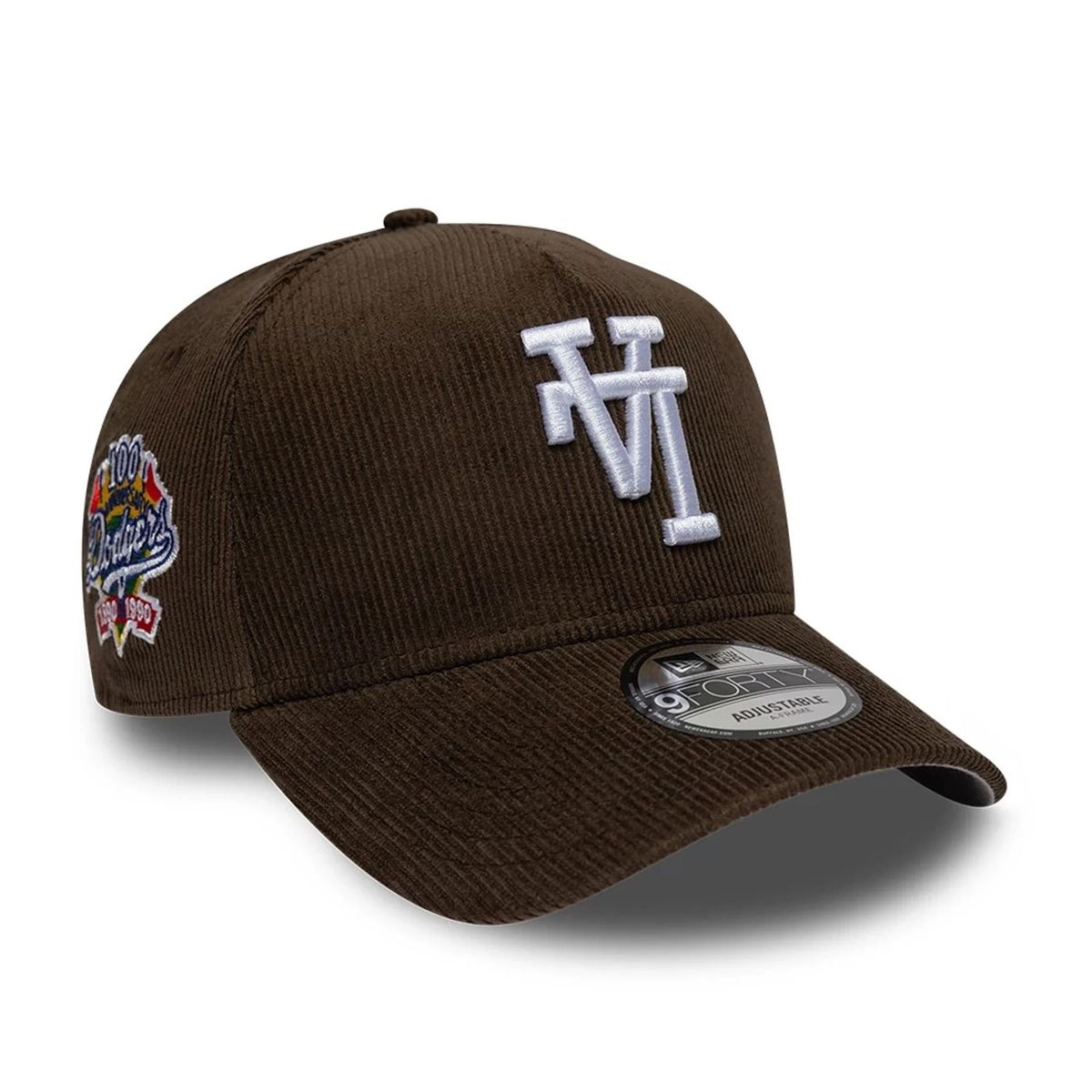 NEW ERA - Gorra MLB Upside Down LA Dodgers 9FORTY A-Frame Marrón