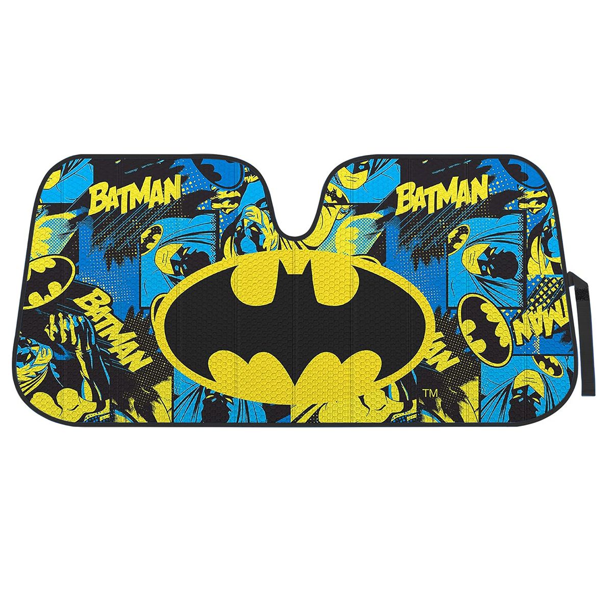 GENERICO - Parasol Protector Frontal Modelo BATMAN Universal Multicolor