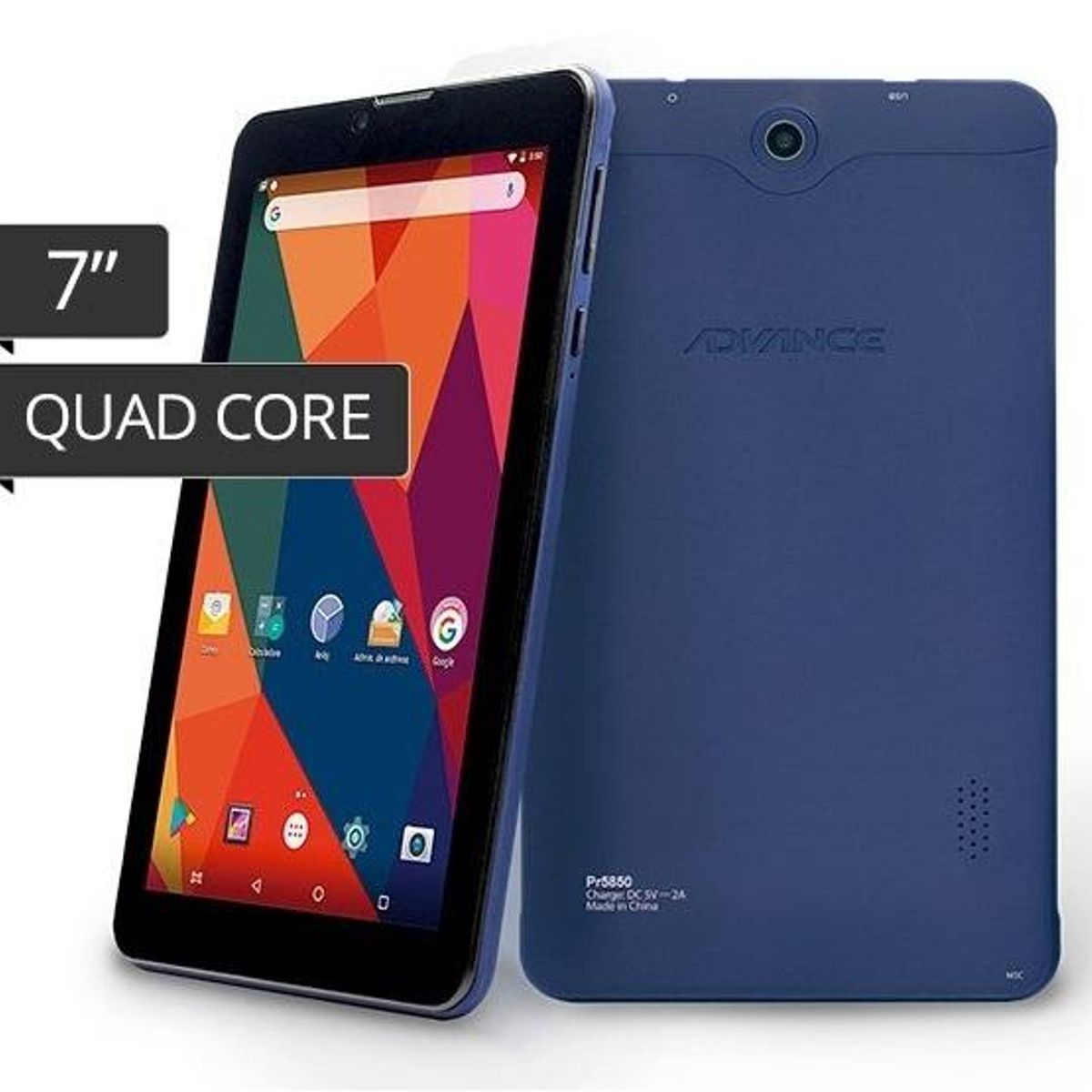 ADVANCE - Tablet Advance Prime5850 / Adnroid Oreo / Dual Sim / 1Ram / 16 Gb
