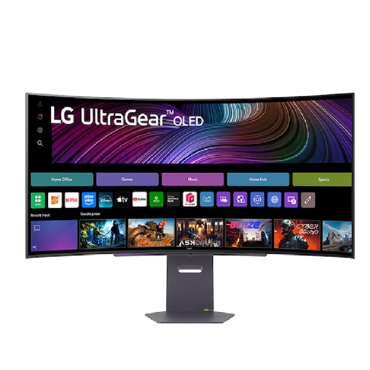 LG - Monitor Gaming LG UltraGear OLED 45GX90SA-B Curvo WQHD 0.03ms 240Hz