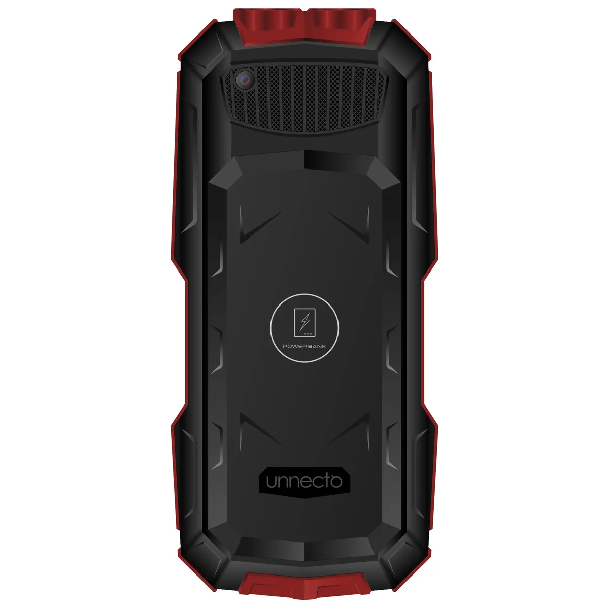 Celular Unnecto Bolt F1R Dual SIM 4GLTE -128MB ROM+Expandible 128GB - Batería Larga Duración Rojo, marca UNNECTO - Foto 2
