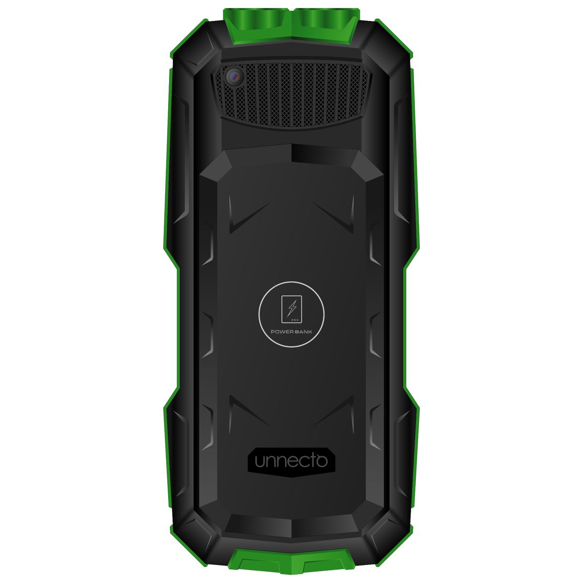 Celular Unnecto Bolt F1R Dual SIM 4G LTE - 128MB ROM+Expandible 128GB - Batería Larga Duración Verde, marca UNNECTO - Foto 2