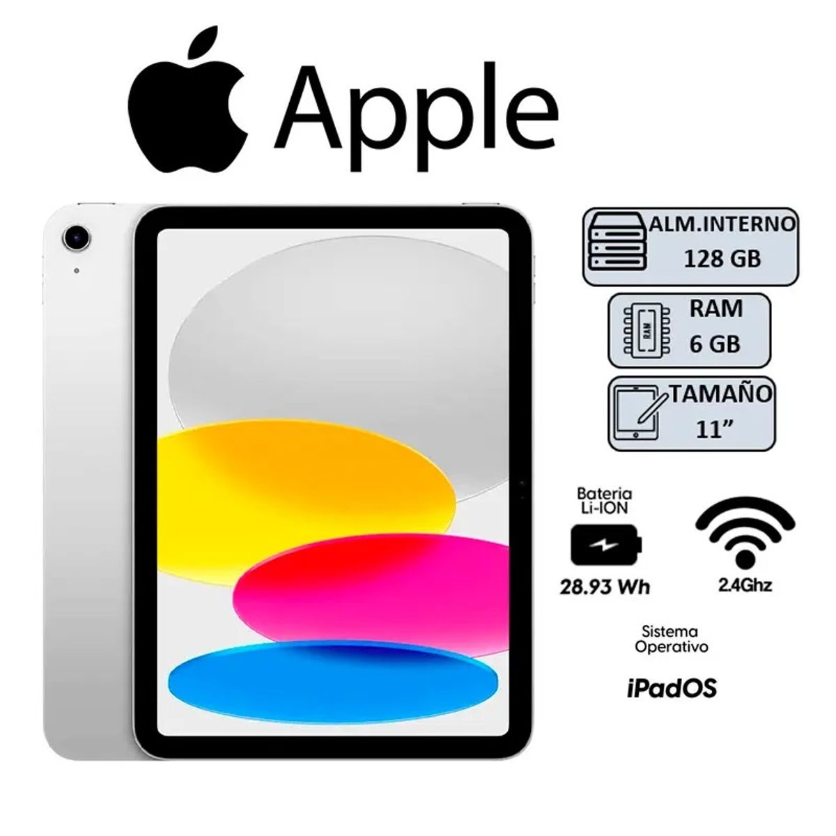 APPLE - TABLET IPAD APPLE 11TH GEN WIFI128GBA16