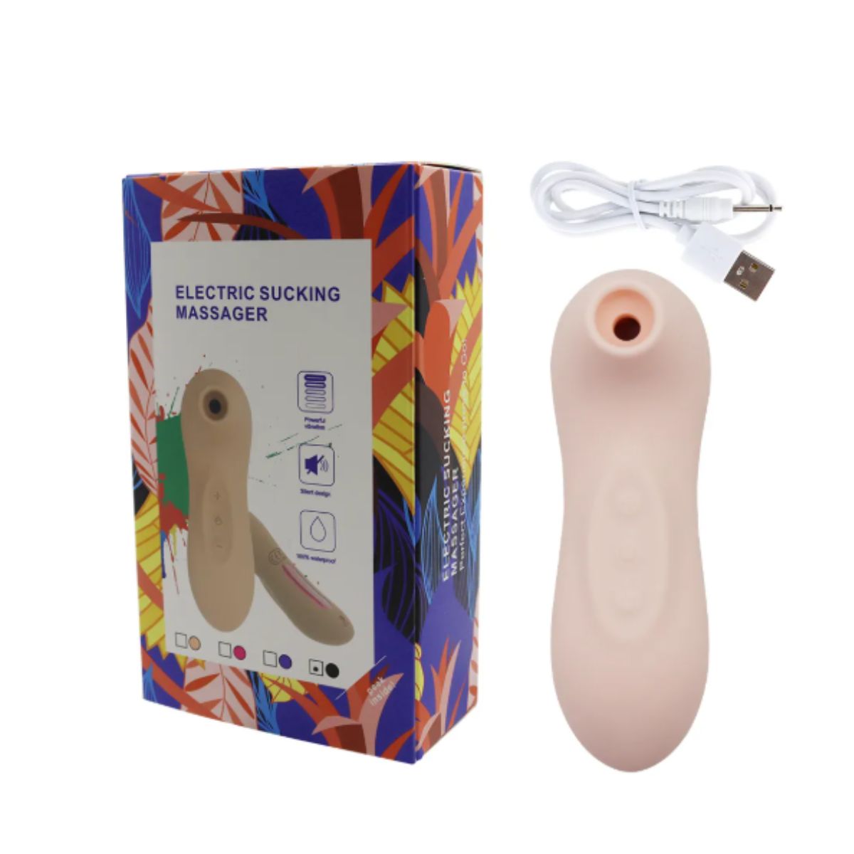 GENERICO - CONSOLADOR SUCCIONADOR DE CLITORIS RECARGABLE