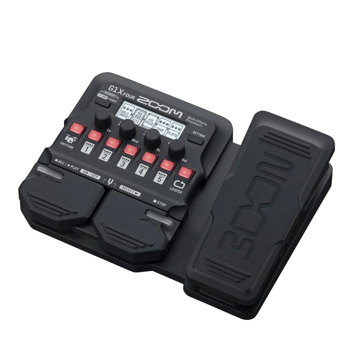ZOOM - Zoom G1x Four - Pedalera Multiefectos para Guitarra Electrica