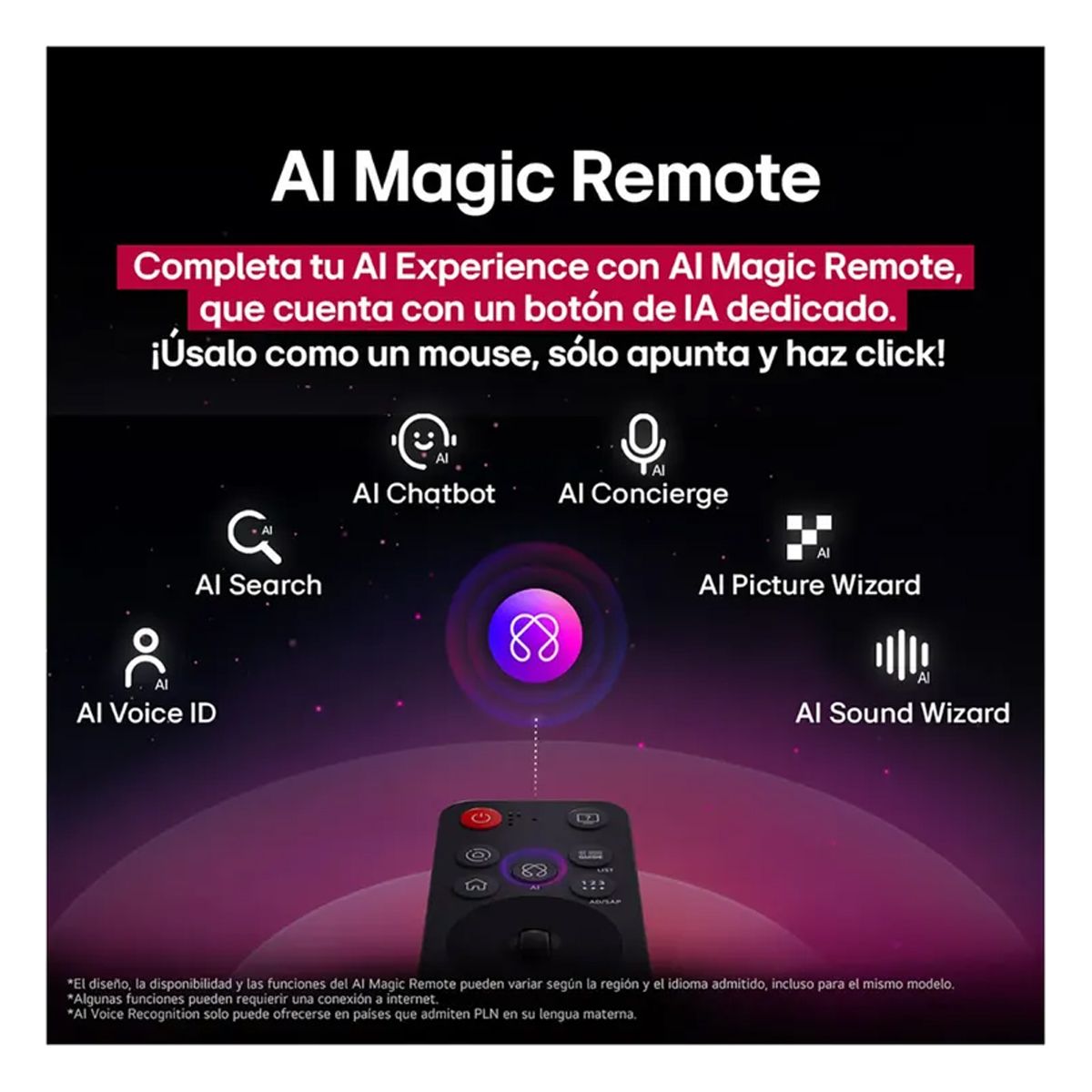 LG - Televisor LG 75 UHD 4K Smart TV ThinQ AI - 75UA8050PSA