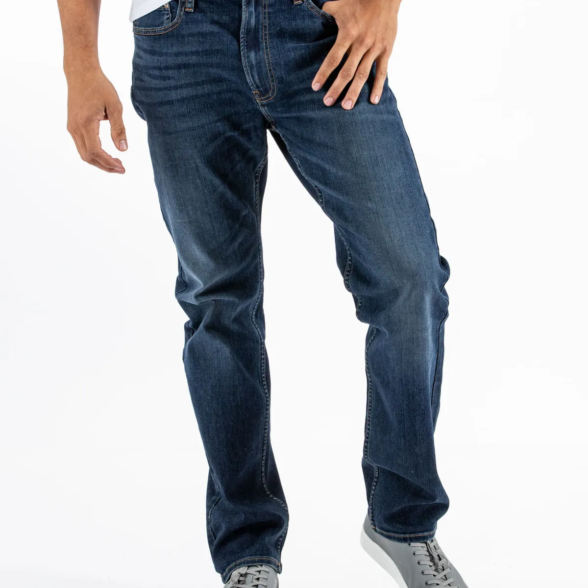 CALVIN KLEIN - JEAN SLIM STRAIGHT AVEDON DARK HS J