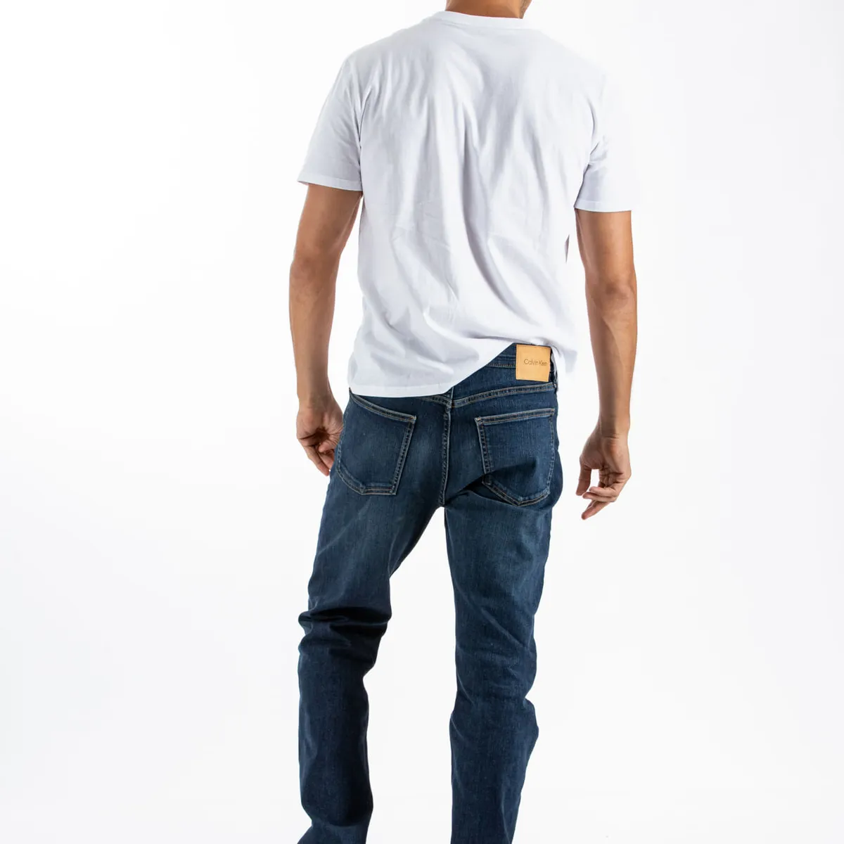 CALVIN KLEIN - JEAN SLIM STRAIGHT AVEDON DARK HS J
