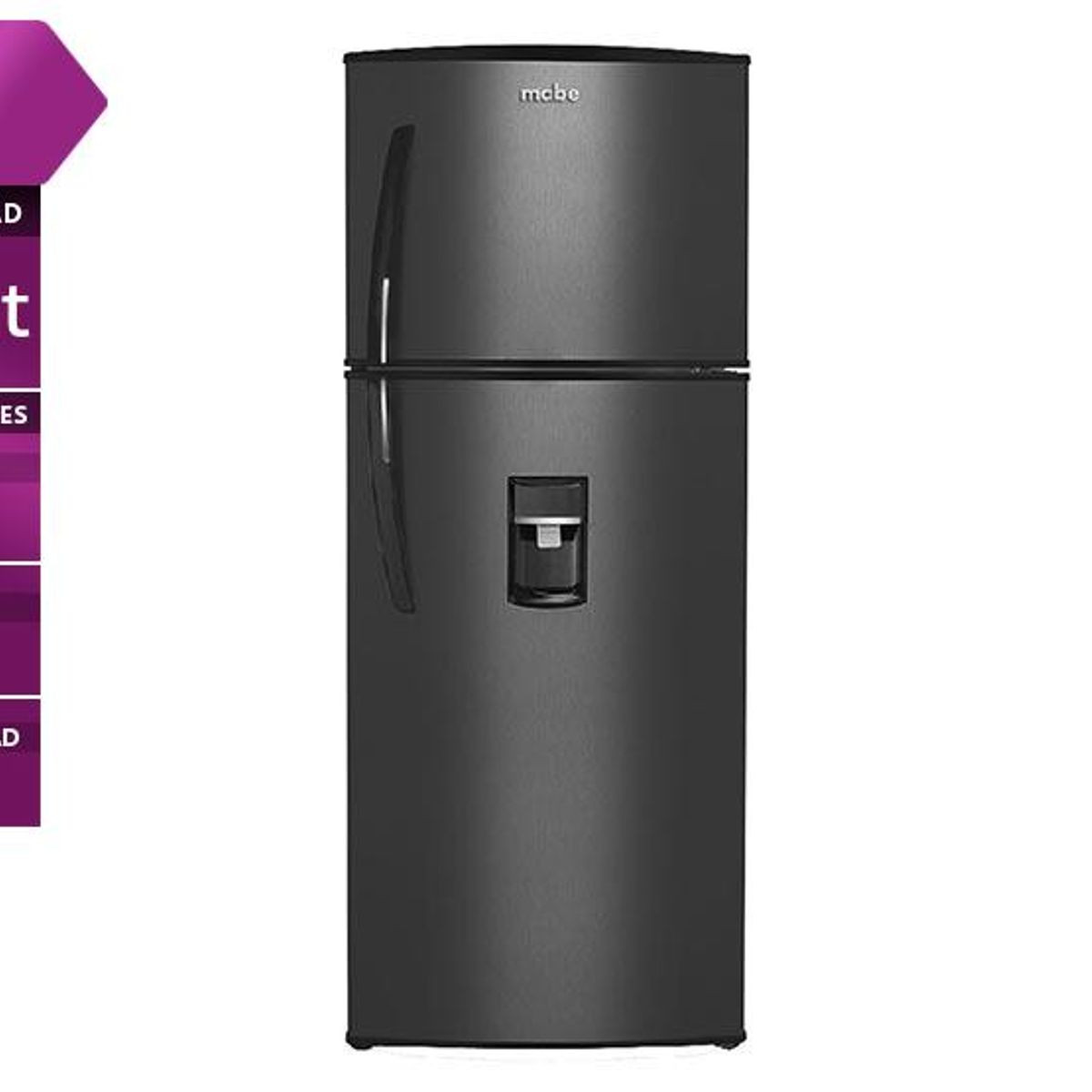 MABE - Refrigeradora Cycle De Frost 390 lts Grafito Mabe RMC390FAPG