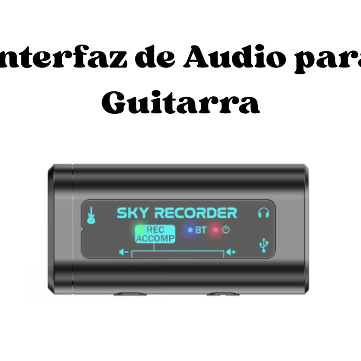 GENERICO - Interfaz de Audio para Guitarra Irig Multimedia