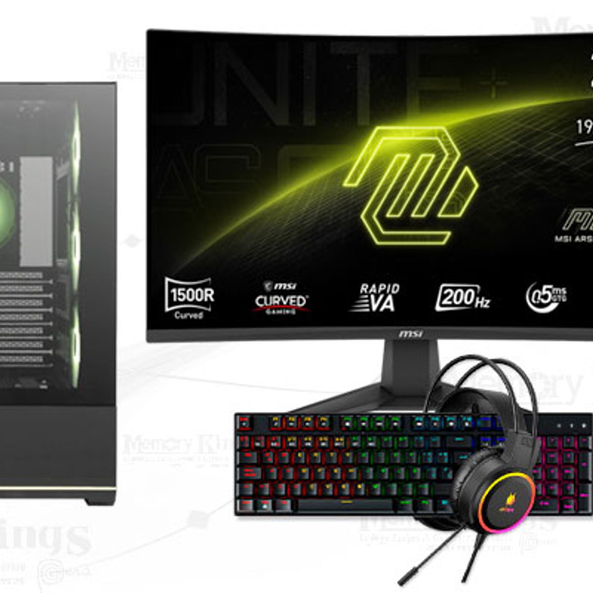 INTEL - Computadora Core i7-14700F Pano 110R 16GB 512GB 27 RTX 5050 Windows 11