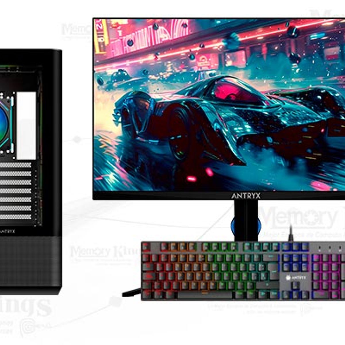 INTEL - Computadora Core i7-14700KF FX-830 16GB 1TB 27 RTX 5050 Windows 11