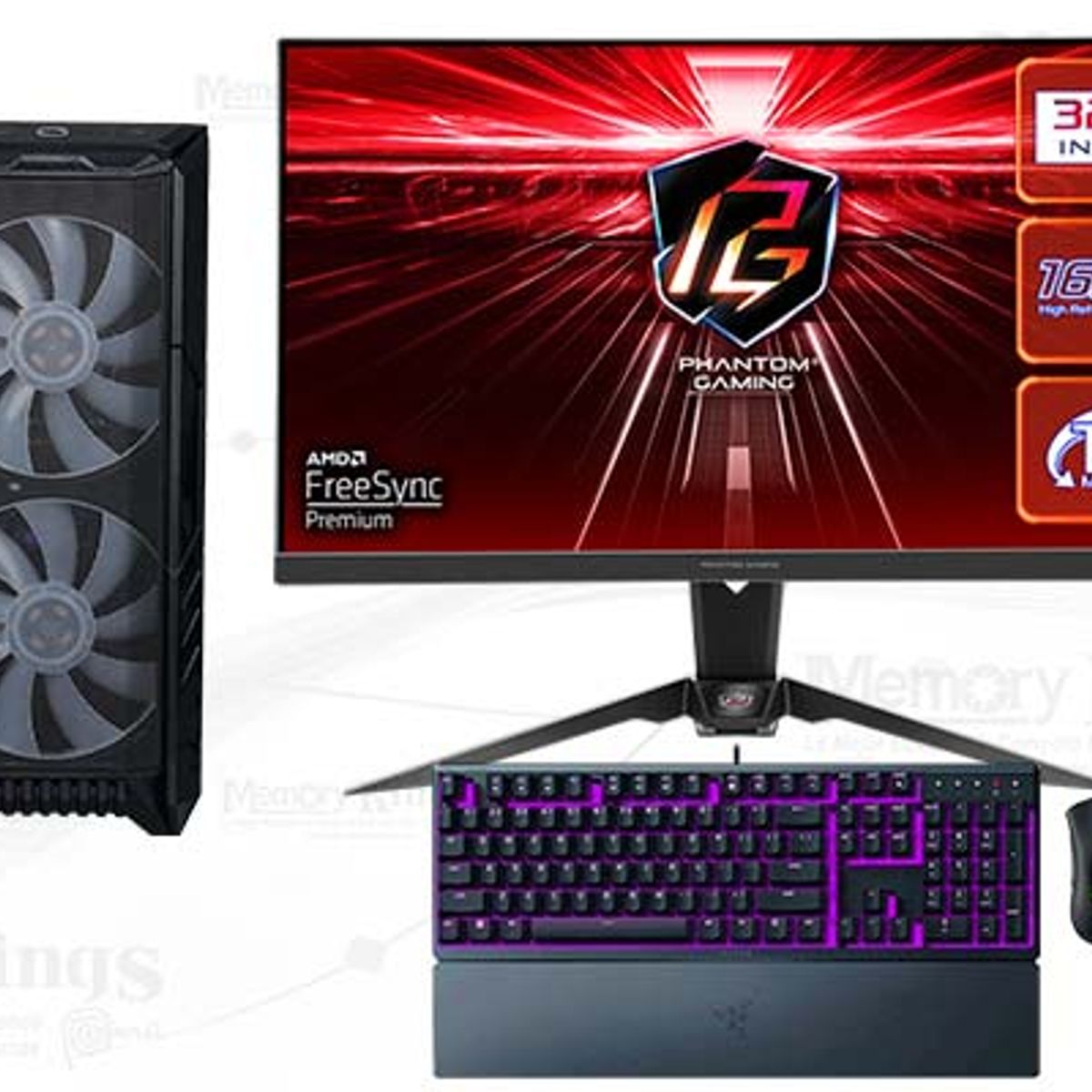 INTEL - Computadora Core i9-14900KF HAF 500 16GB 1TB 31.5 RTX 5060 Windows 11