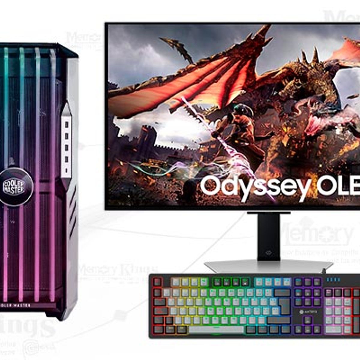 INTEL - Computadora Core i9-14900KF HAF 700 EVO Titanium 32GB 2TB 32 RTX 5090 Windows 11