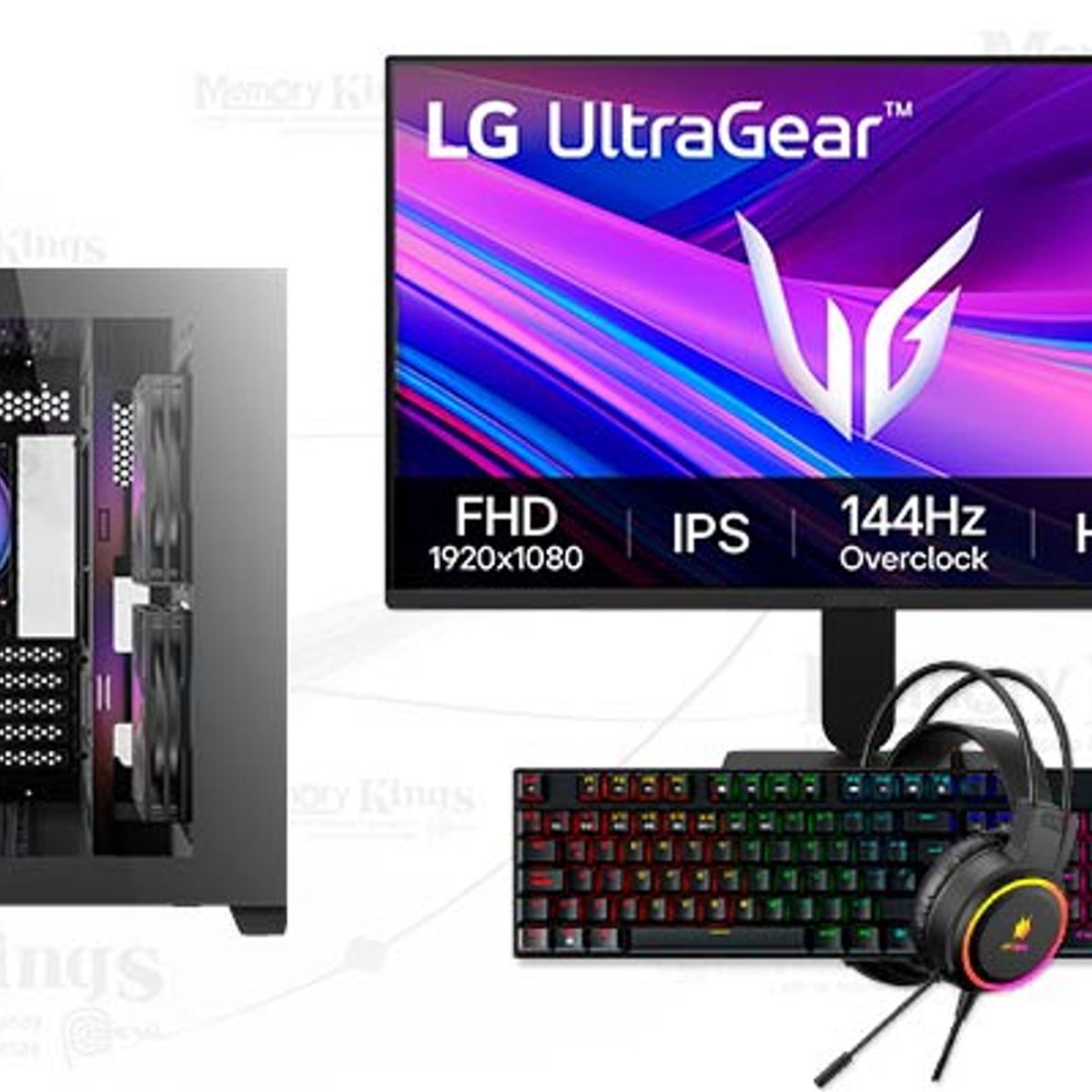 INTEL - Computadora Core Ultra 5 225F CX600M 16GB 512GB 24 Intel ARC A380 Windows 11