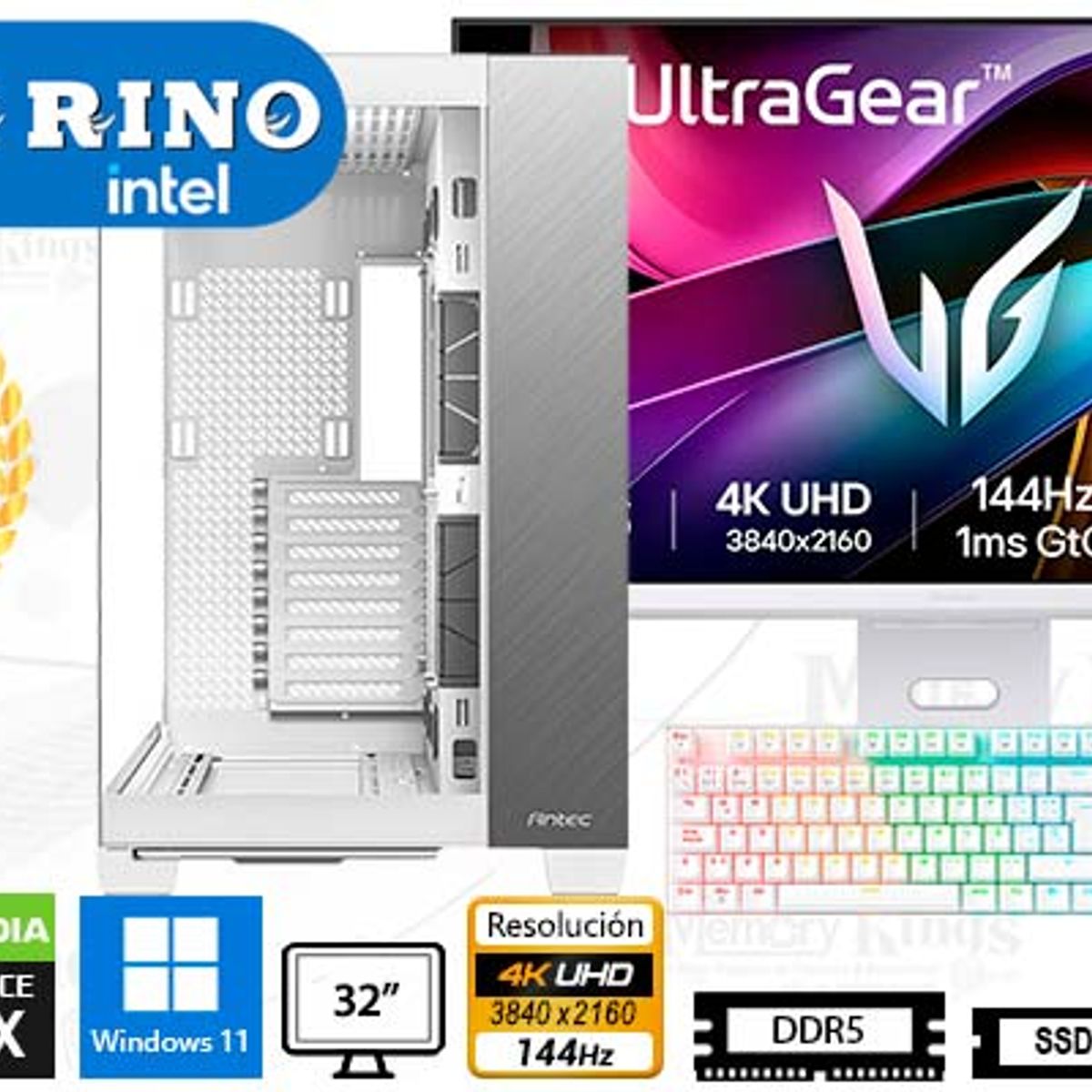 INTEL - Computadora Core Ultra 9 285K Constellation C8 32GB 2TB 32 RTX 5090 Windows 11