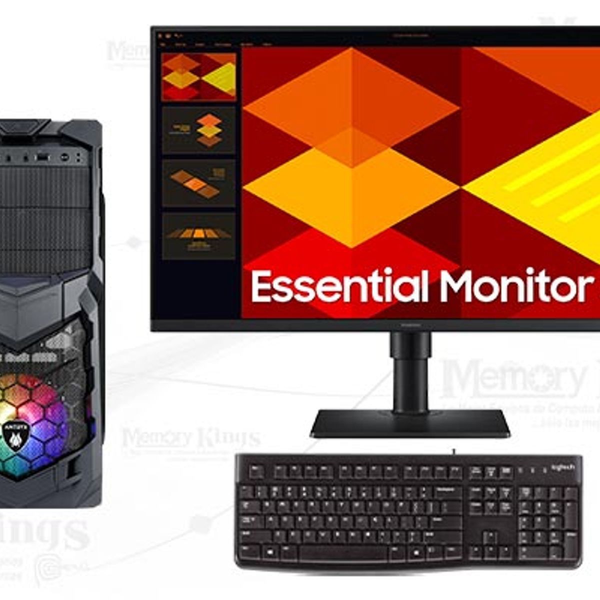 AMD - Computadora Ryzen 5 5600GT Elegant 670 16GB 512GB 27 Radeon Windows 11