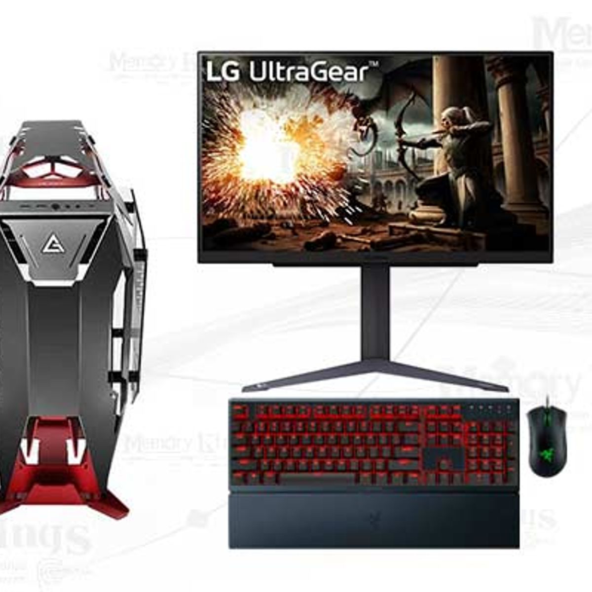 AMD - Computadora Ryzen 7 7700X Torque 32GB 1TB 27 Radeon RX 9060 XT Windows 11