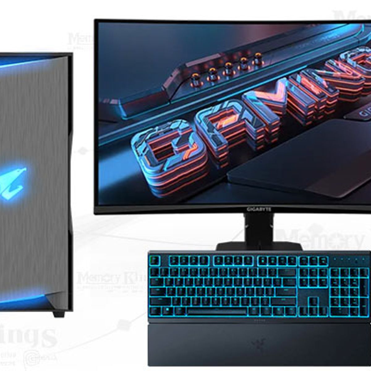 AMD - Computadora Ryzen 9 9950X C300 32GB 2TB 27 Radeon RX 9070 XT Windows 11