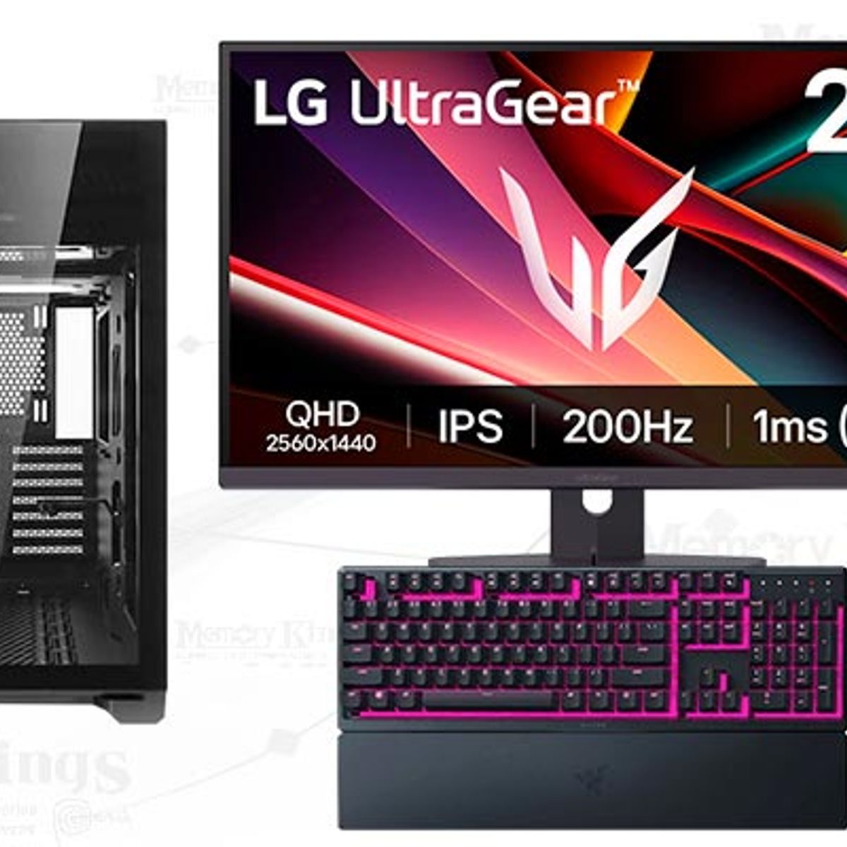 AMD - Computadora Ryzen 9 9950X P120 Crystal 32GB 2TB 27 Radeon RX 9070 XT Windows 11