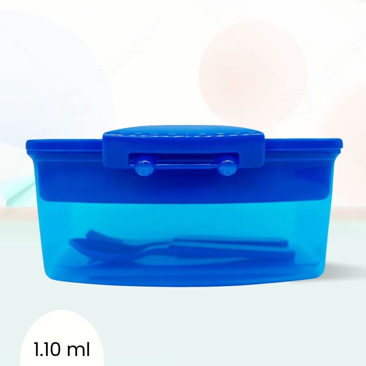 GENERICO - Taper para Nino Hot Wheels con Cubiertos 1100 ml