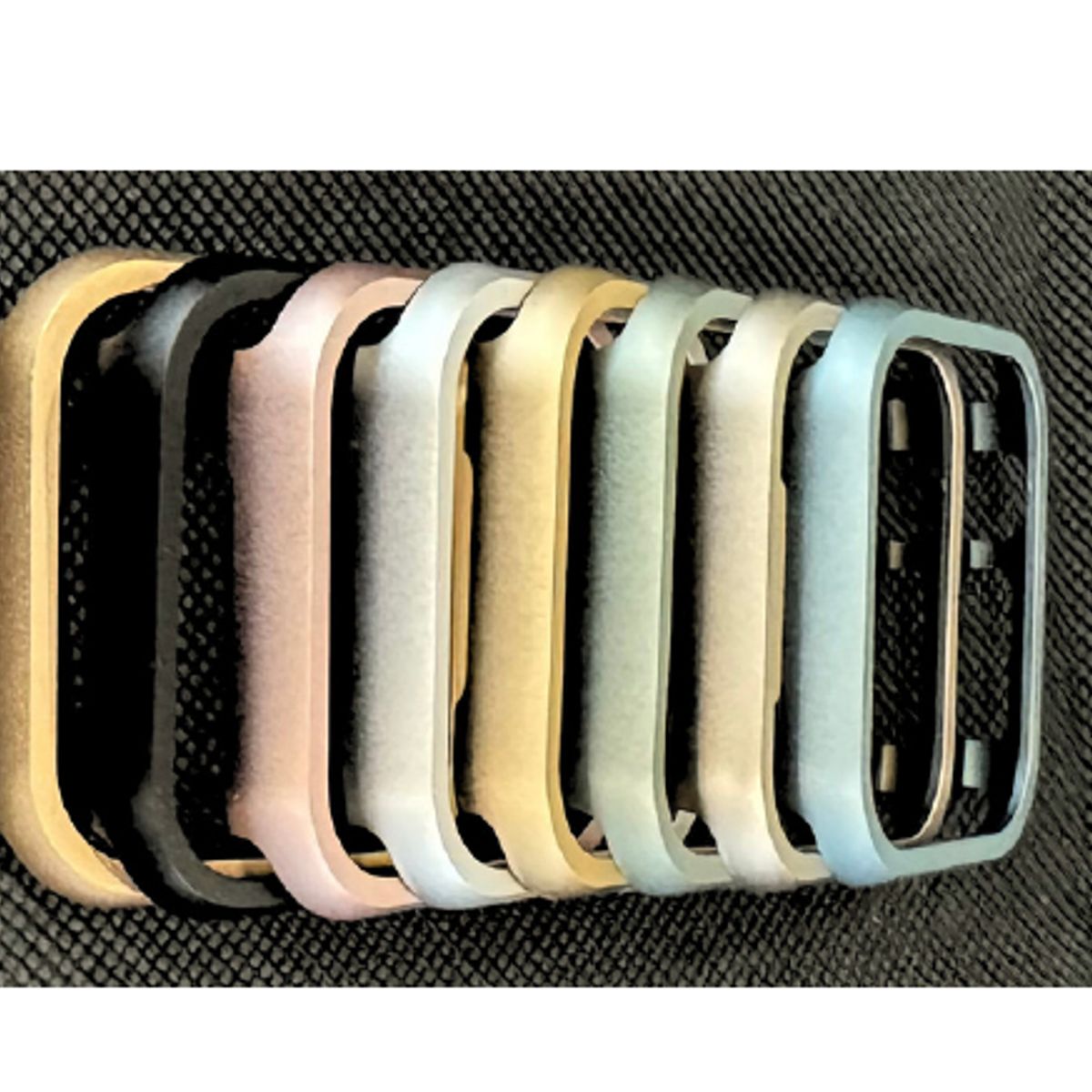 GENERICO - Bumpers para Apple Watch Metalizado 40mm - ROSA GOLD