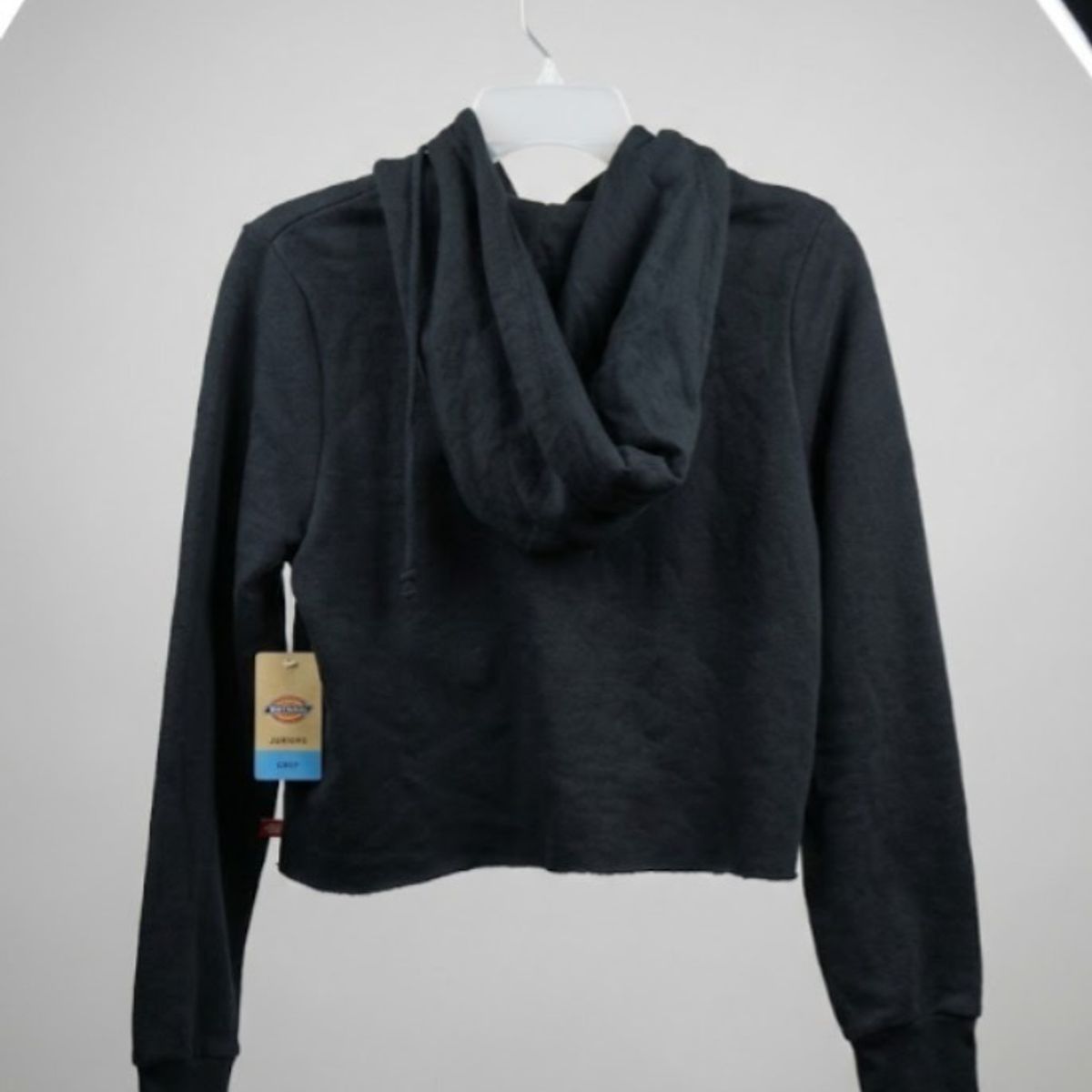 DICKIES - SUDADERA CON CAPUCHA FLEECE DICKIES GIRL JUNIORS NEGRO NIÑA