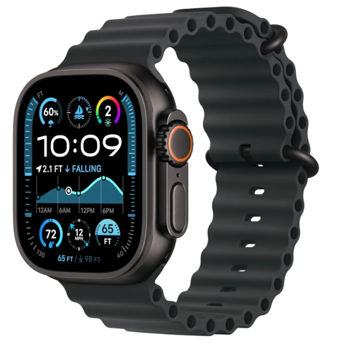APPLE - Apple Watch Ultra 2 49mm GPS+Cellular Titanio Negro reacondicionado A2986